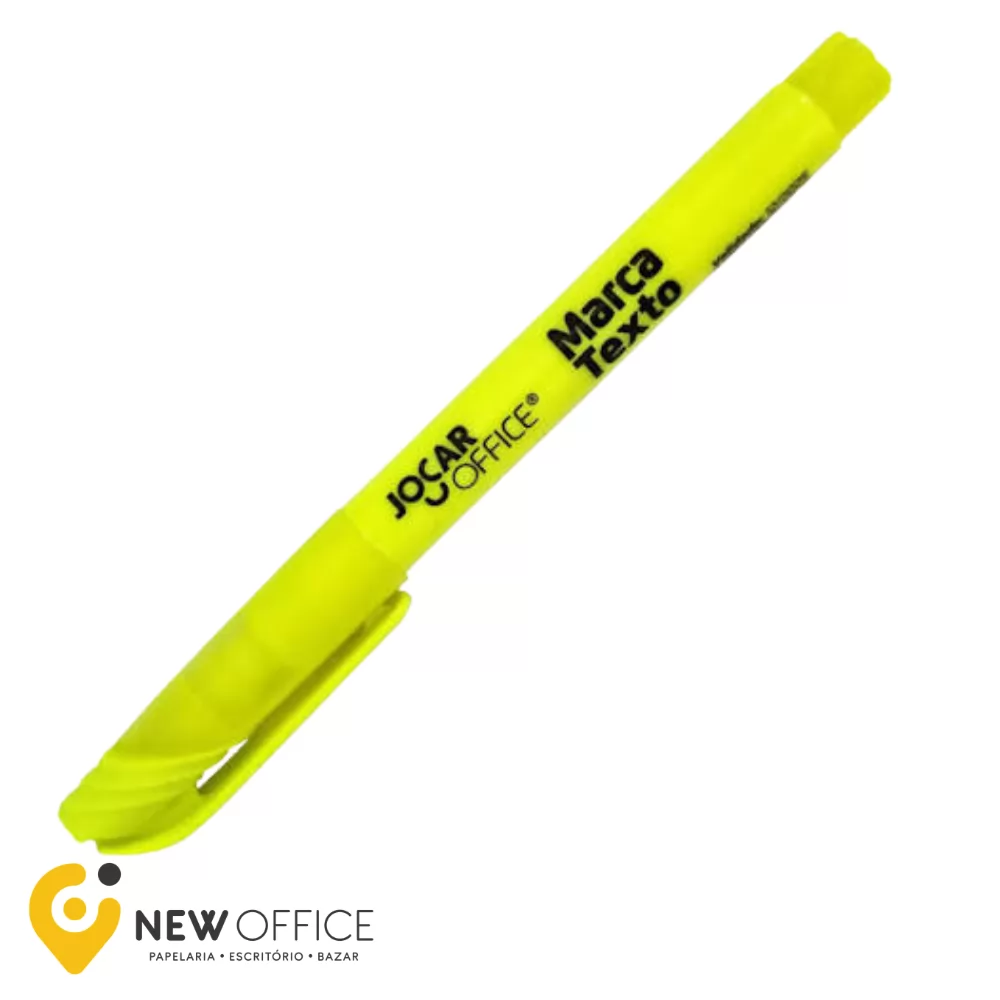 MARCA-TEXTO UNI AMARELO - JOCAR OFFICE
