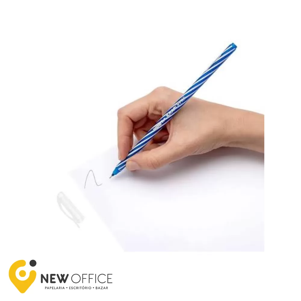 CANETA ESFEROGRAFICA AZUL WOW FUN 0.7- JOCAR OFFICE