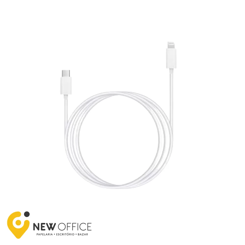 CABO TIPO C LIGHTINING TPE 1M BRANCO -LETRON