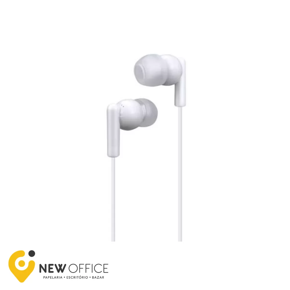 FONE DE OUVIDO DIA A DIA BRANCO INTRA AURICULAR-  LETRON