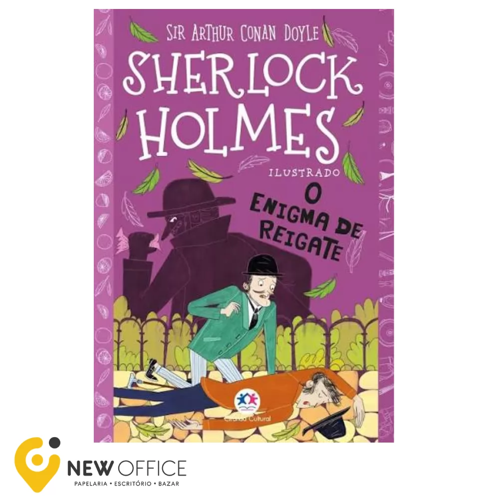 LIVRO SHERLOCK HOLMES ILUSTRADO - O ENIGMA DE REIGATE