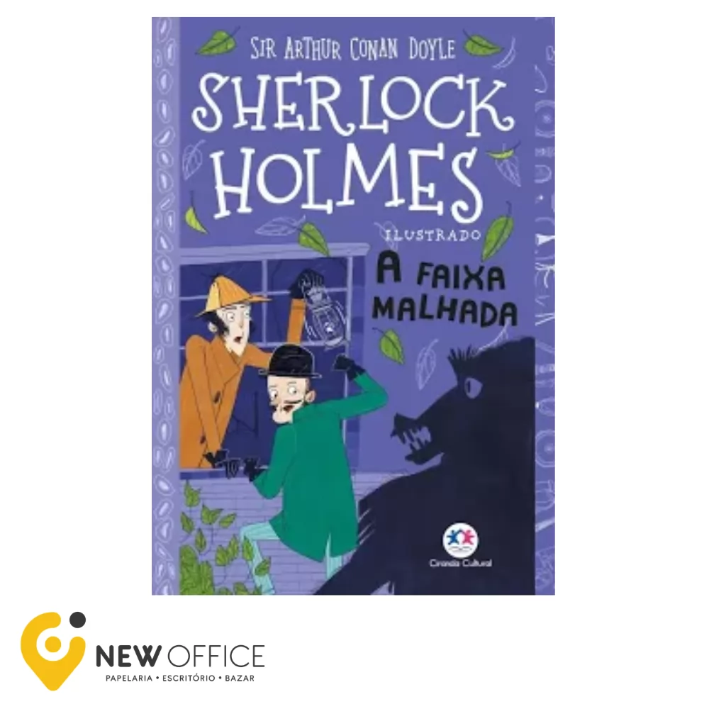 LIVRO -SHERLOCK HOLMES ILUSTRADO - A FAIXA MALHADA - CIRANDA CULTURAL