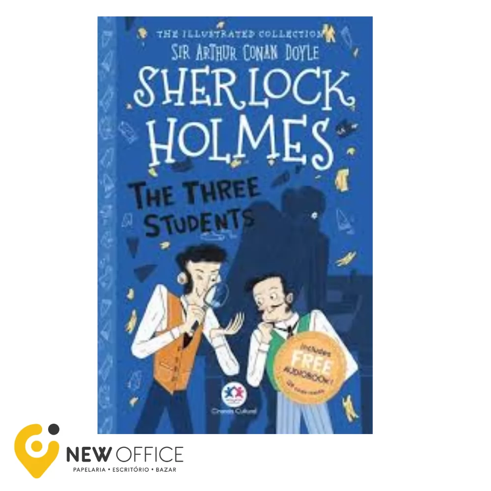 LIVRO - SHERLOCK HOLMES - OS TRES ESTUDANTES - CIRANDA CULTURAL