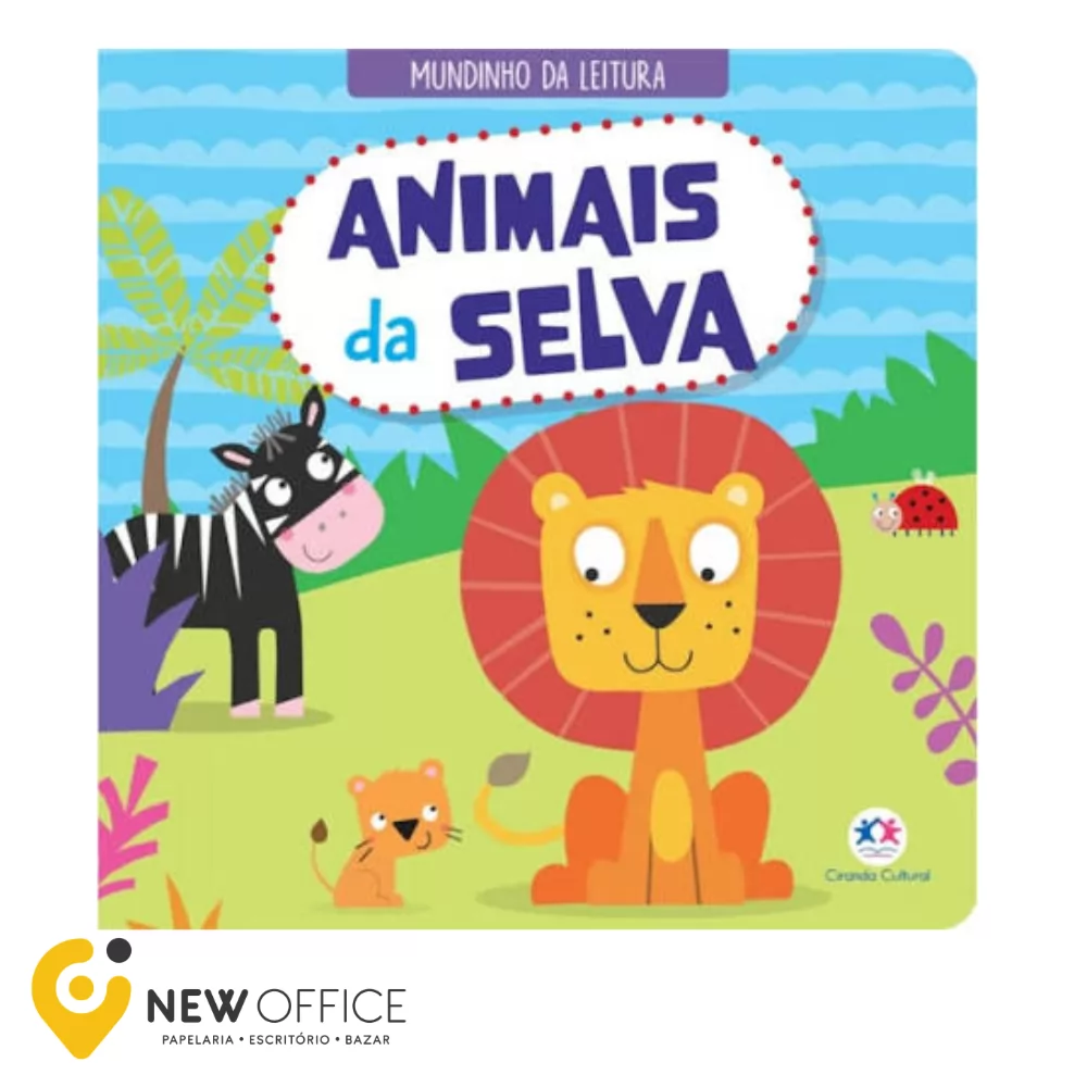 LIVRO ANIMAIS DA SELVA - CIRANDA CULTURAL