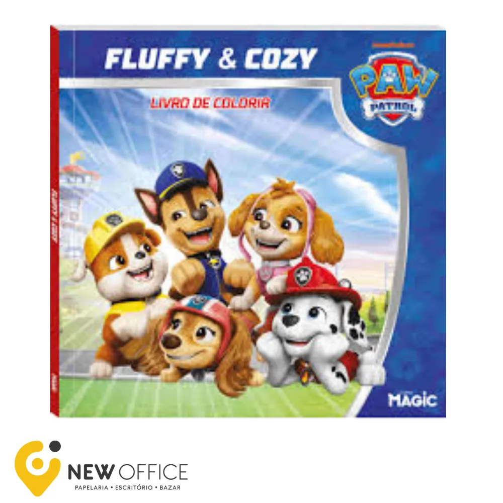 LIVRO DE COLORIR PATRULHA CANINA-  MAGIC