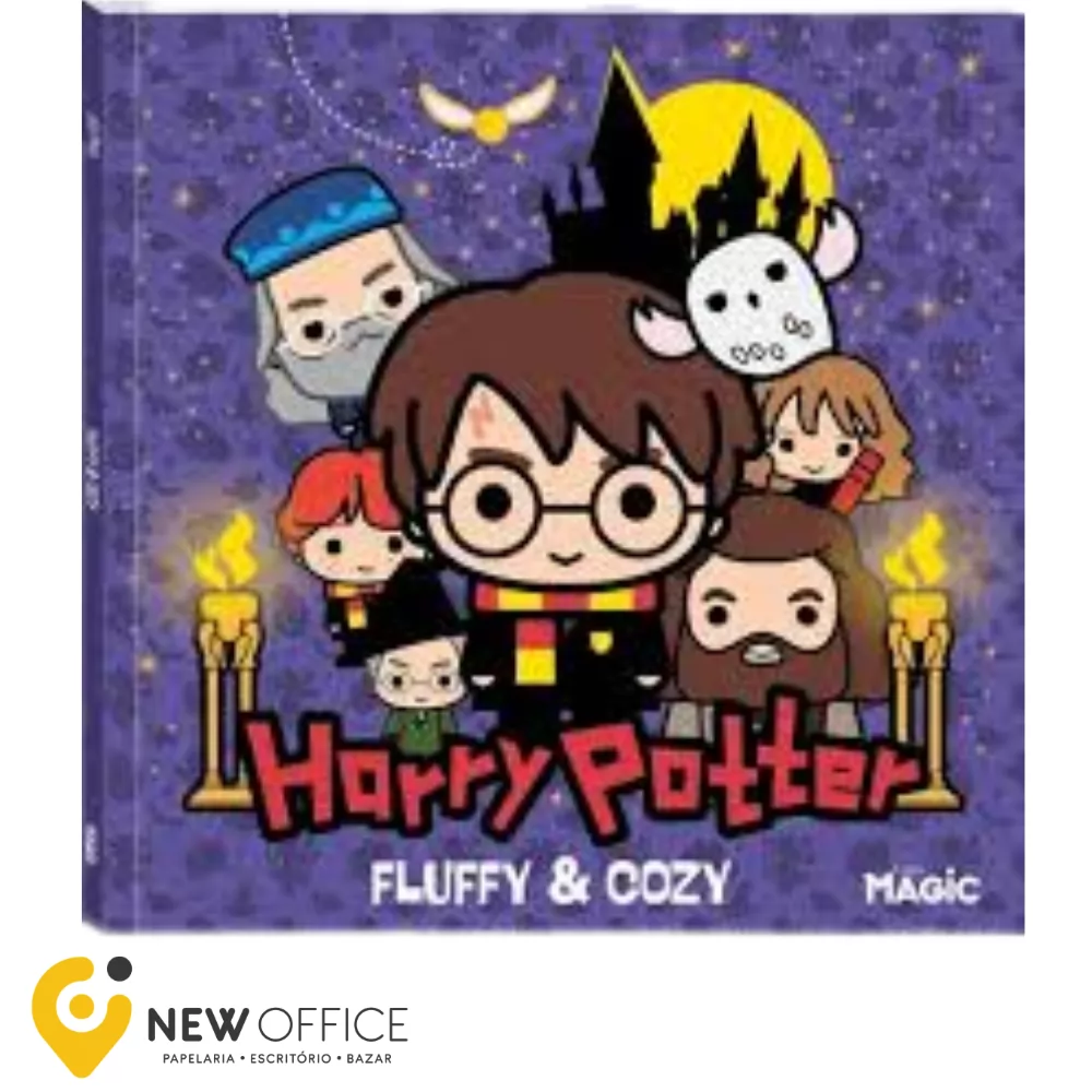 LIVRO DE COLORIR HARRY POTTER-  MAGIC