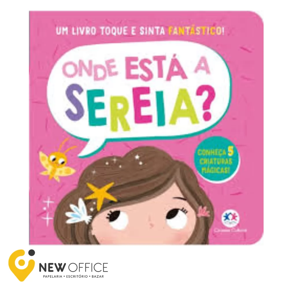 LIVRO DE TEXTURAS - ONDE ESTÁ A SEREIA? - CIRANDA CULTURAL