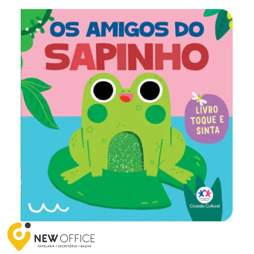 LIVRO DE TEXTURAS - OS AMIGOS DO SAPINHO - CIRANDA CULTURAL