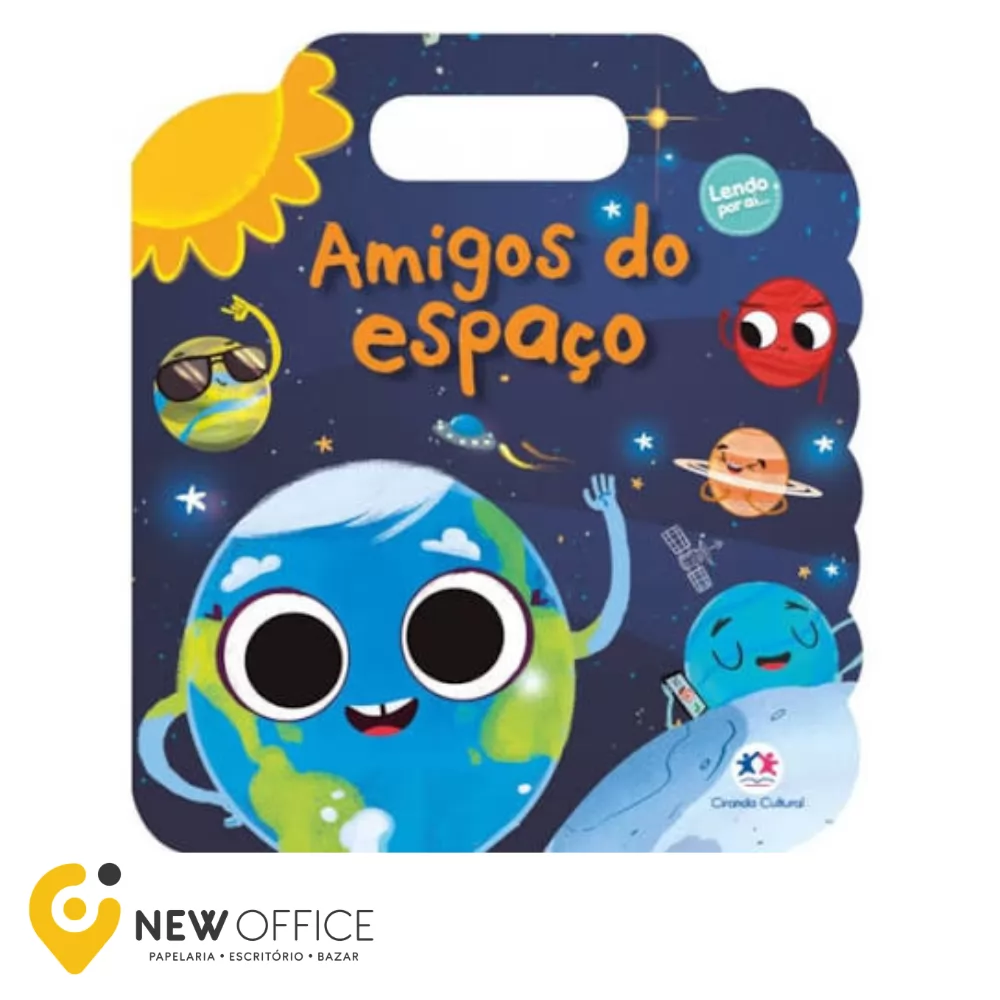 LIVRO C/ ALÇA - AMIGOS DO ESPAÇO - CIRANDA CULTURAL
