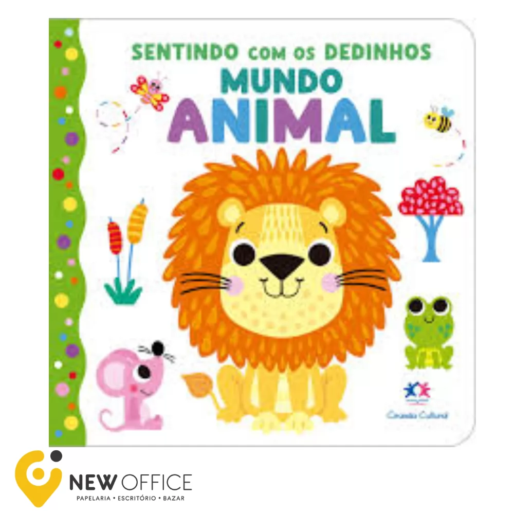 LIVRO SENSORIAL - MUNDO ANIMAL - CIRANDA CULTURAL