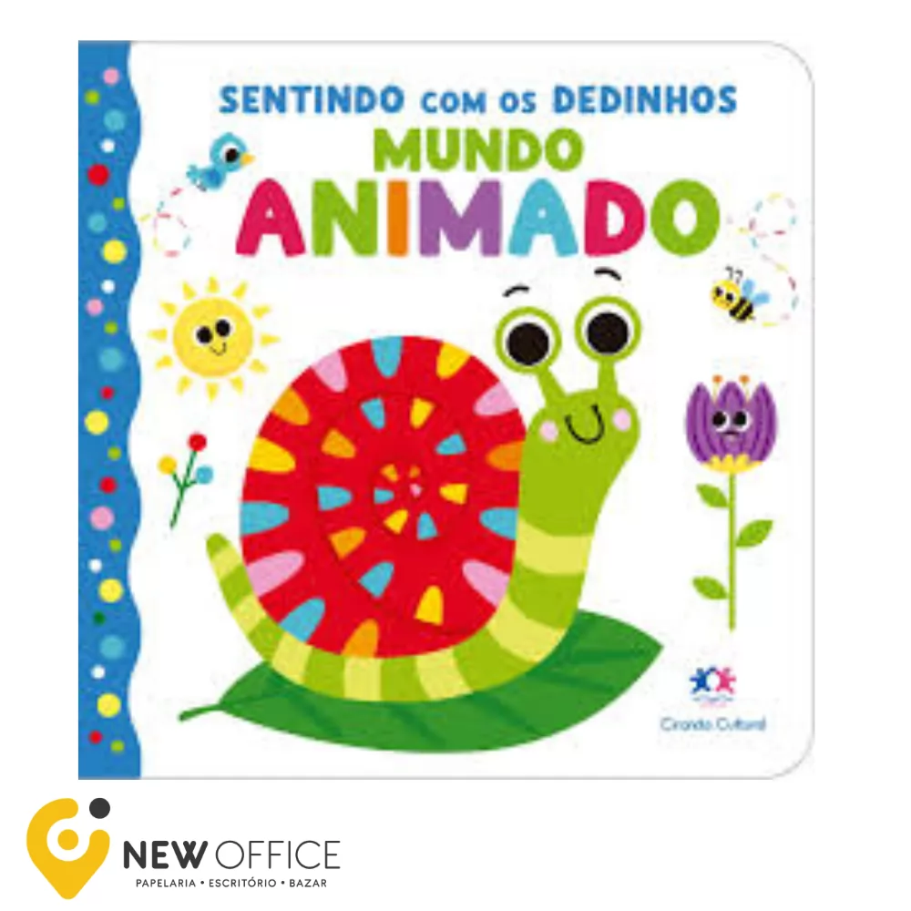 LIVRO SENSORIAL - MUNDO ANIMADO - CIRANDA CULTURAL