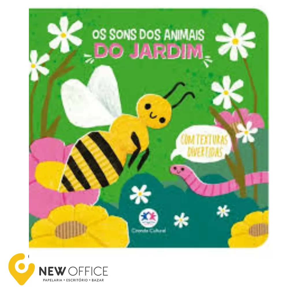 LIVRO DE TEXTURAS - OS SONS DOS ANIMAISDO JARDIM - CIRANDA CULTURAL
