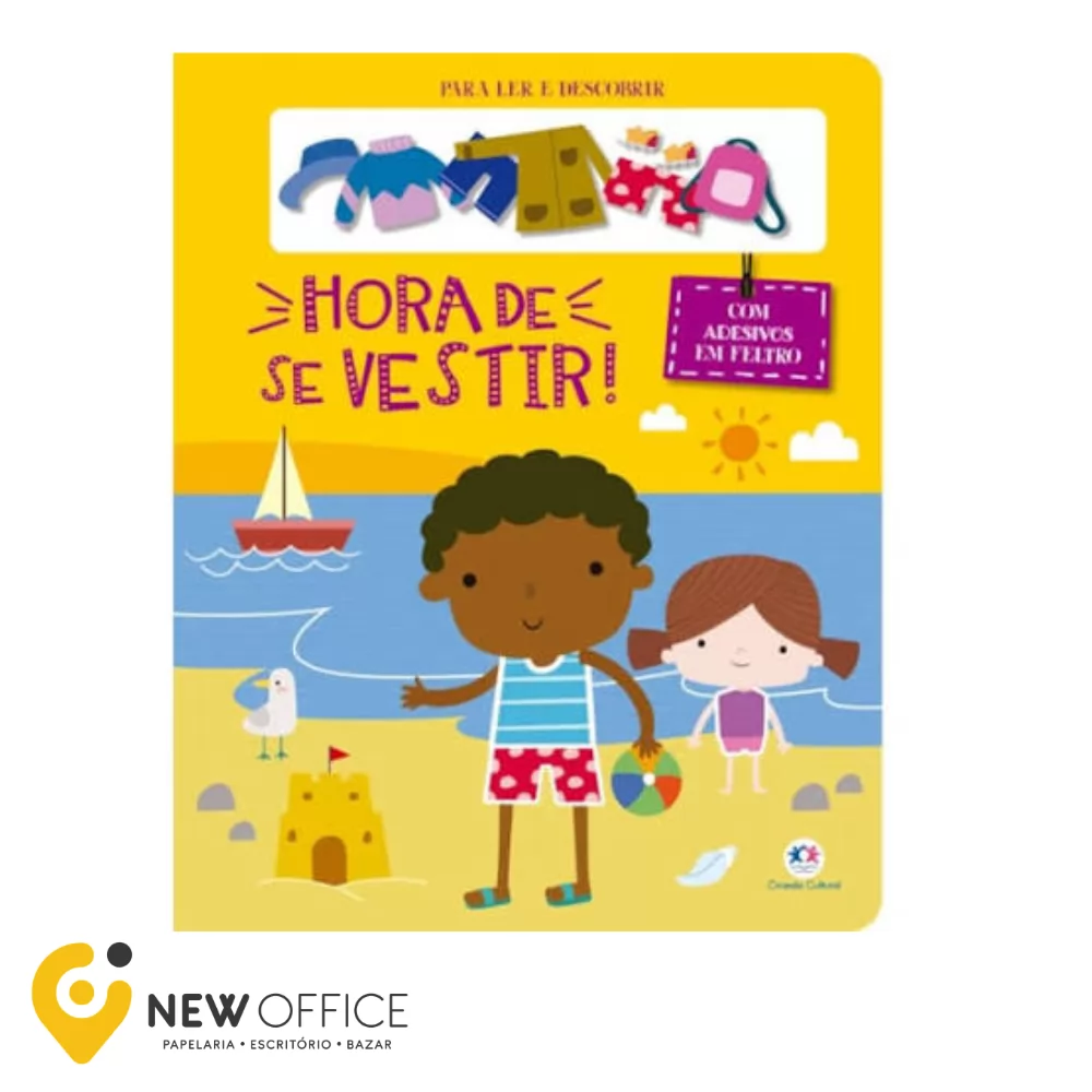 LIVRO DE DESCOBRIR - HORA DE SE VESTIR - CIRANDA CULTURAL