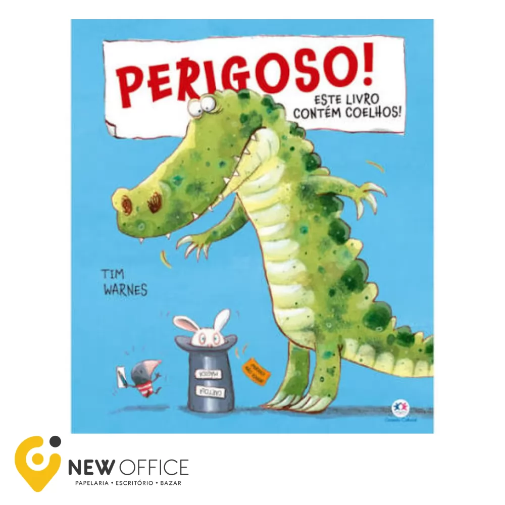 LIVRO - PERIGOSO! ESTE LIVRO CONTEM COELHOS! - CIRANDA CULTURAL