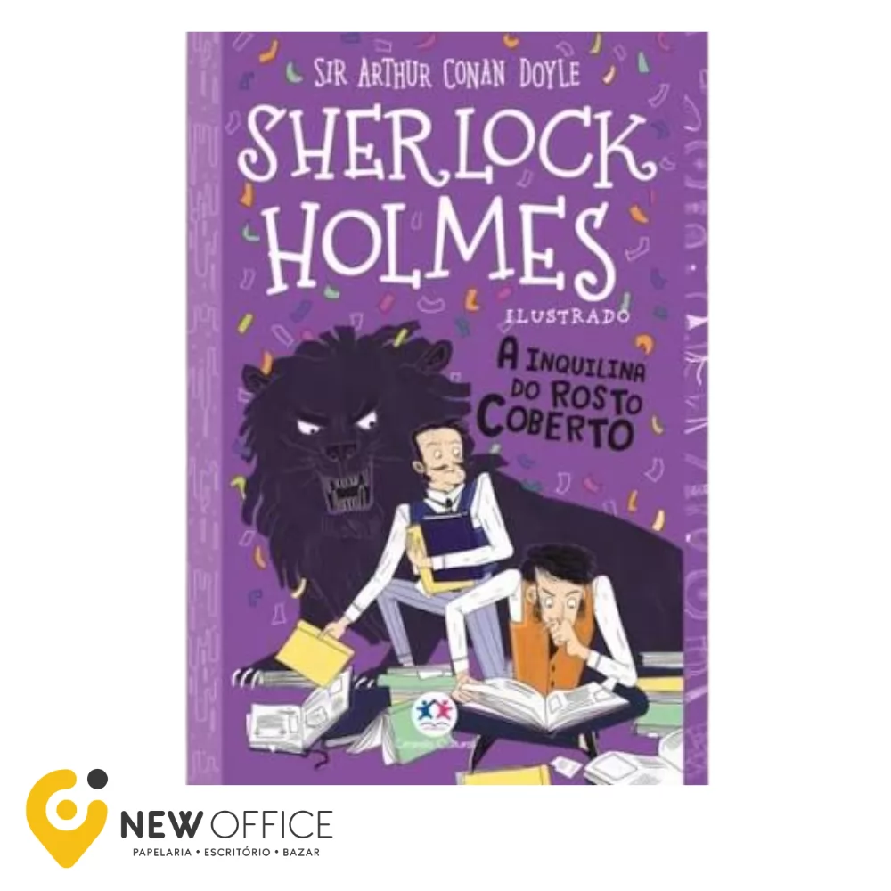 LIVRO - SHERLOCK HOLMES ILUSTRADO - A INQUILINA DO ROSTO COBERTO - CIRANDA CULTURAL