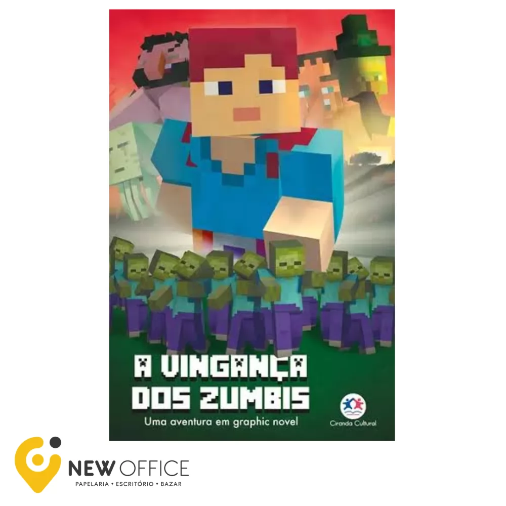 LIVRO - MINECRAFT - A VINGANCA DOS ZUMBIS - LIVRO 2 - CIRANDA CULTURAL