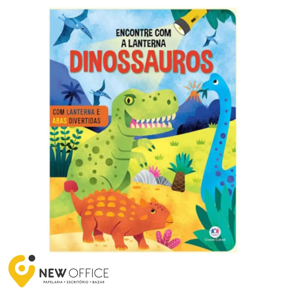 LIVRO INTERATIVO - DINOSSAUROS - CIRANDA CULTURAL