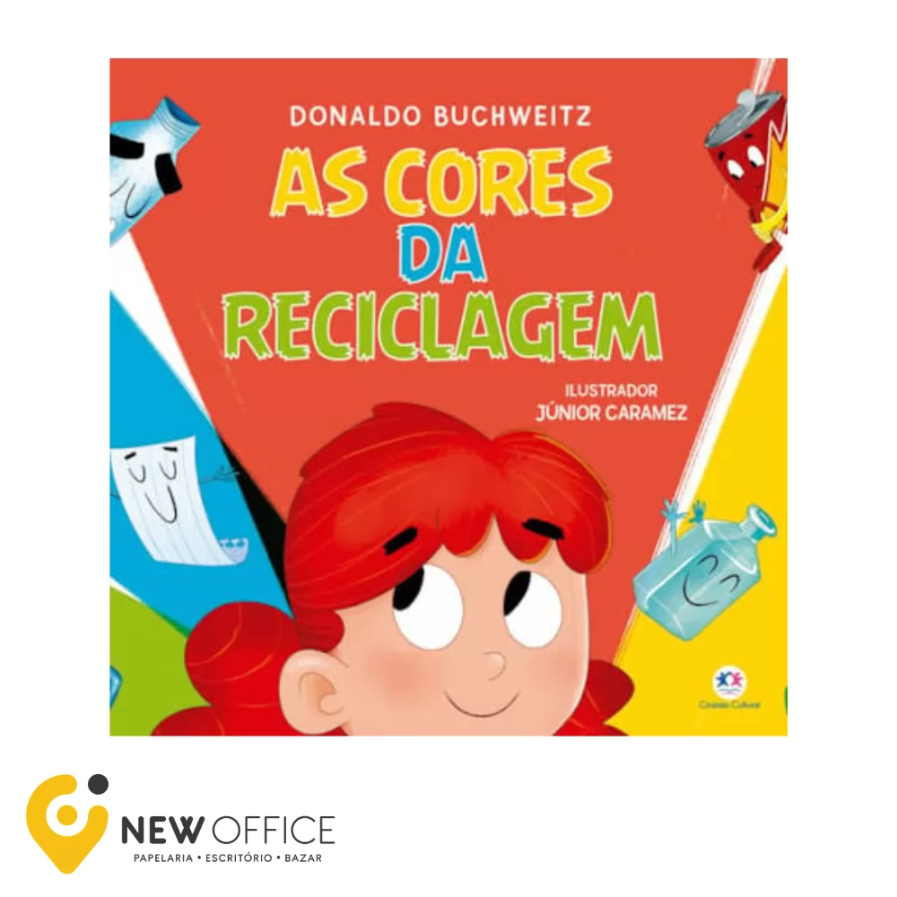 LIVRO - AS CORES DA RECICLAGEM - CIRANDA CULTURAL
