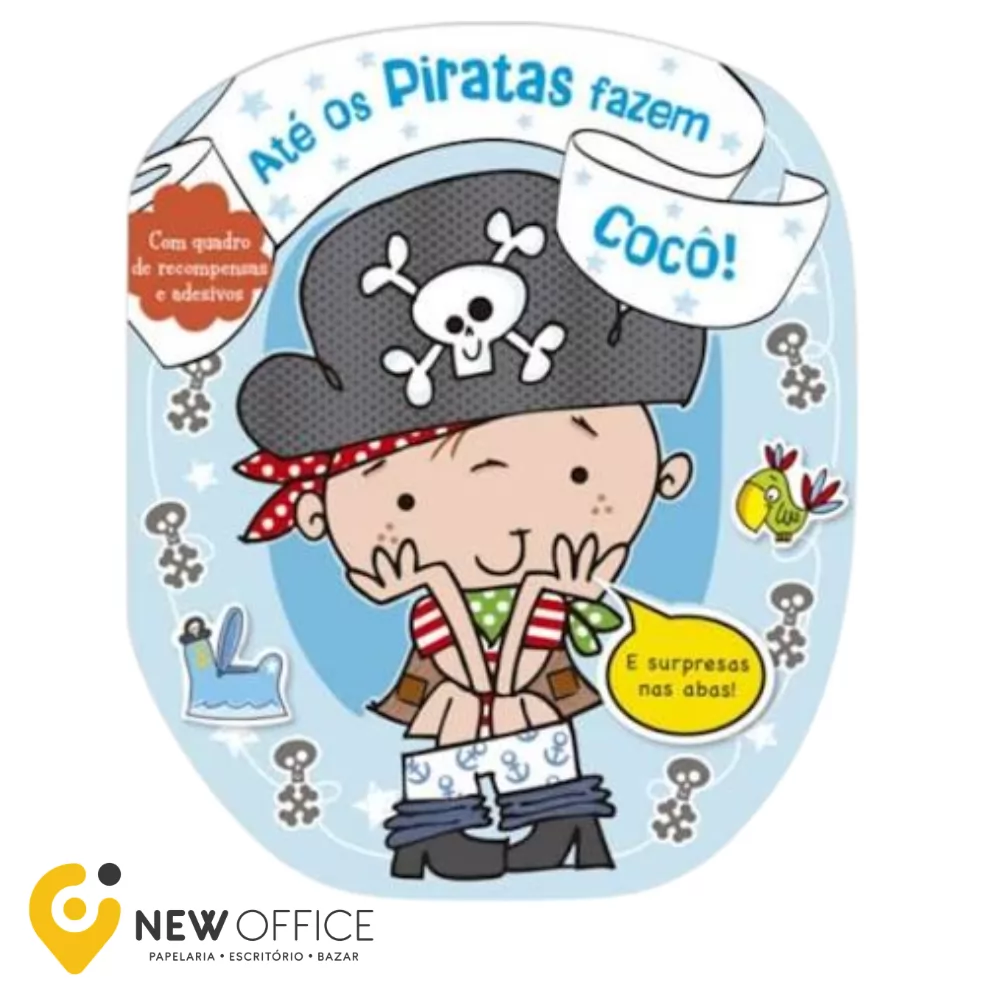 LIVRO - ATE OS PIRATAS FAZEM COCO! - CIRANDA CULTURAL