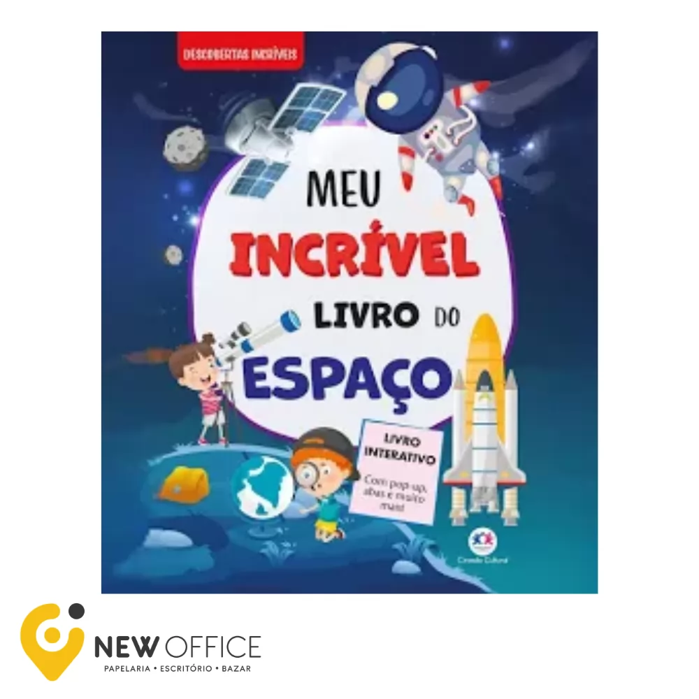 LIVRO DE DESCOBERTAS - MEU INCRIVEL LIVRO DO ESPAÇO - CIRANDA CULTURAL