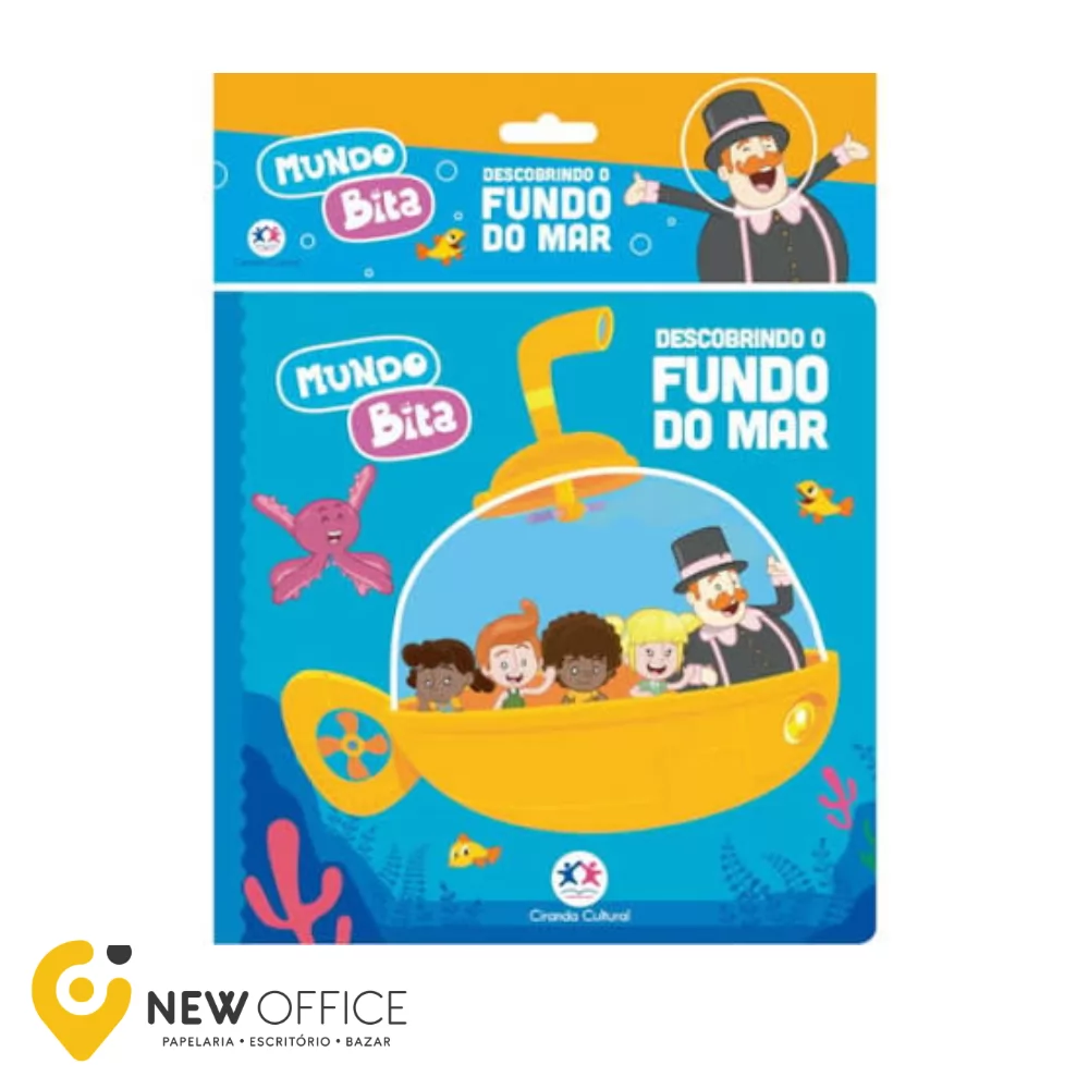 LIVRO DE BANHO - MUNDO BITA - DESCOBRINDO O FUNDO DO MAR - CIRANDA CULTURAL