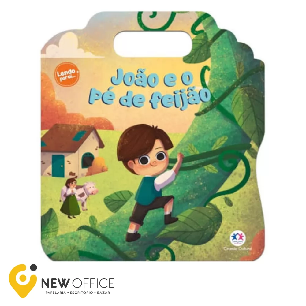 LIVRO C/ALÇA - JOÃO E O PÉ DE FEIJÃO - CIRANDA CULTURAL