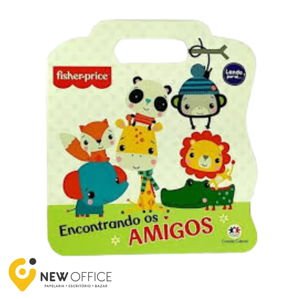 LIVRO C/ALÇA - FISHER-PRICE - ENCONTRANDO OS AMIGOS - CIRANDA CULTURAL