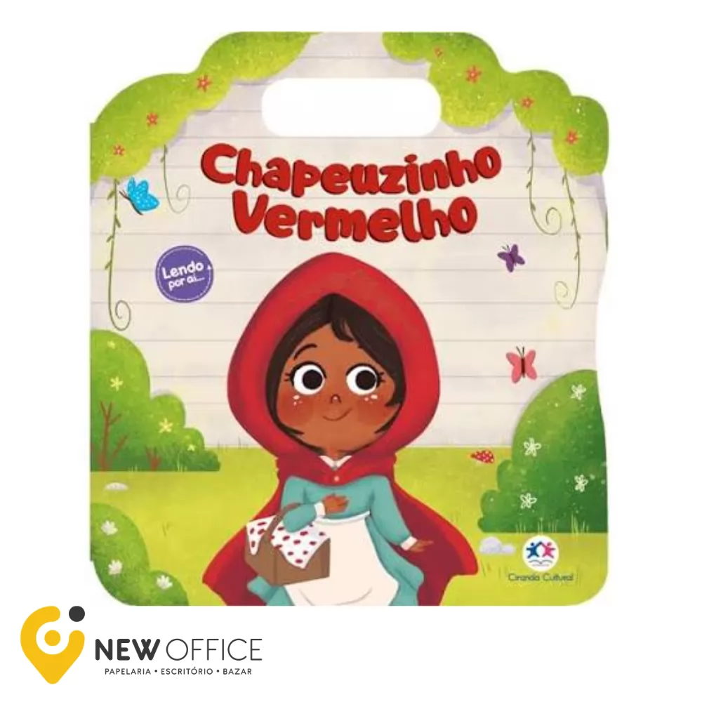 LIVRO C/ALÇA - CHAPEUZINHO VERMELHO - CIRANDA CULTURAL