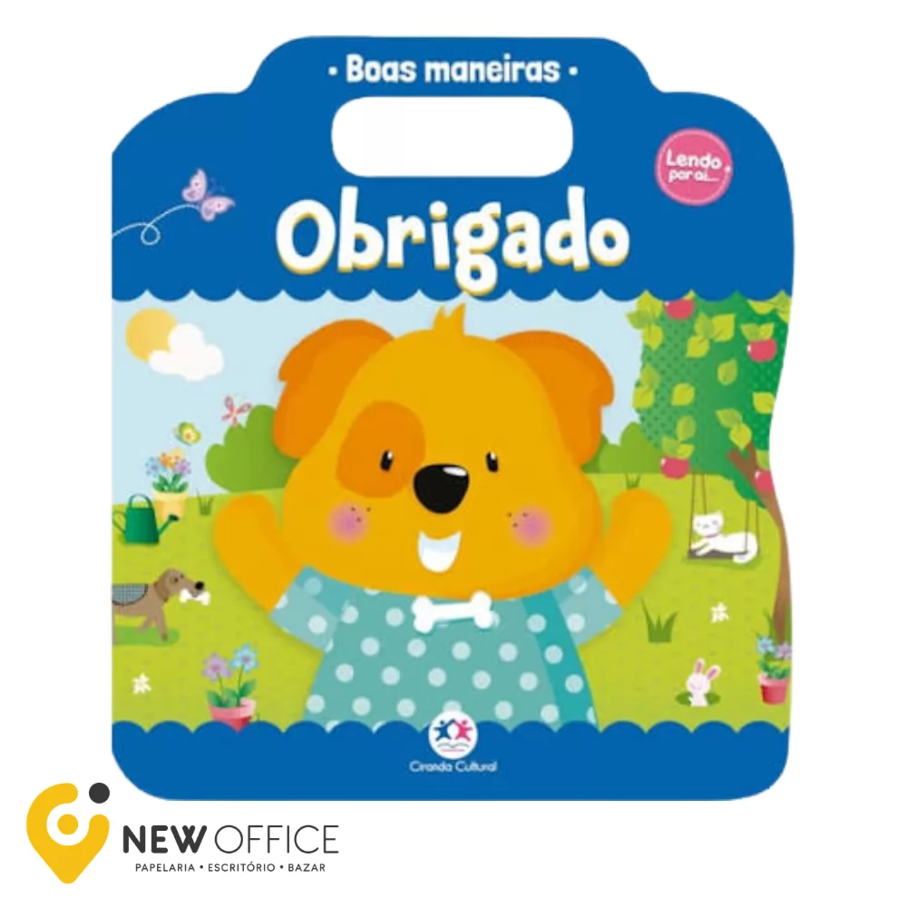 LIVRO C/ALÇA - OBRIGADA! - CIRANDA CULTURAL
