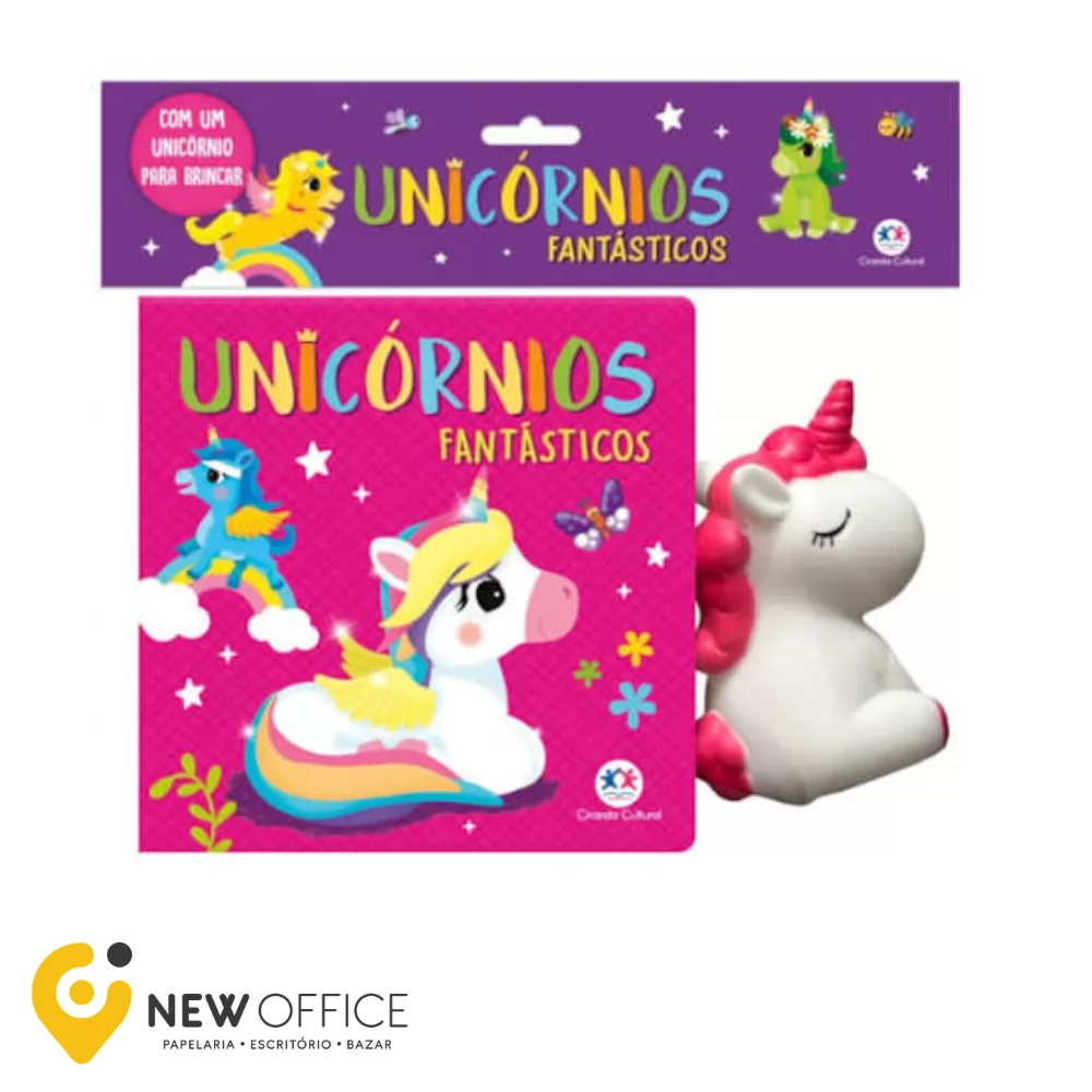 LIVRO DE BANHO - UNICÓRNIOS FANTASTICOS - CIRANDA CULTURAL