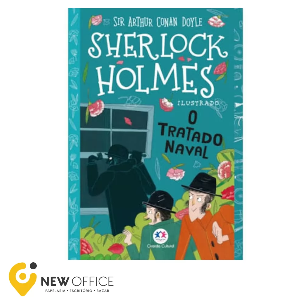 LIVRO - SHERLOCK HOLMES ILUSTRADO - O TRATADO NAVAL - CIRANDA CULTURAL