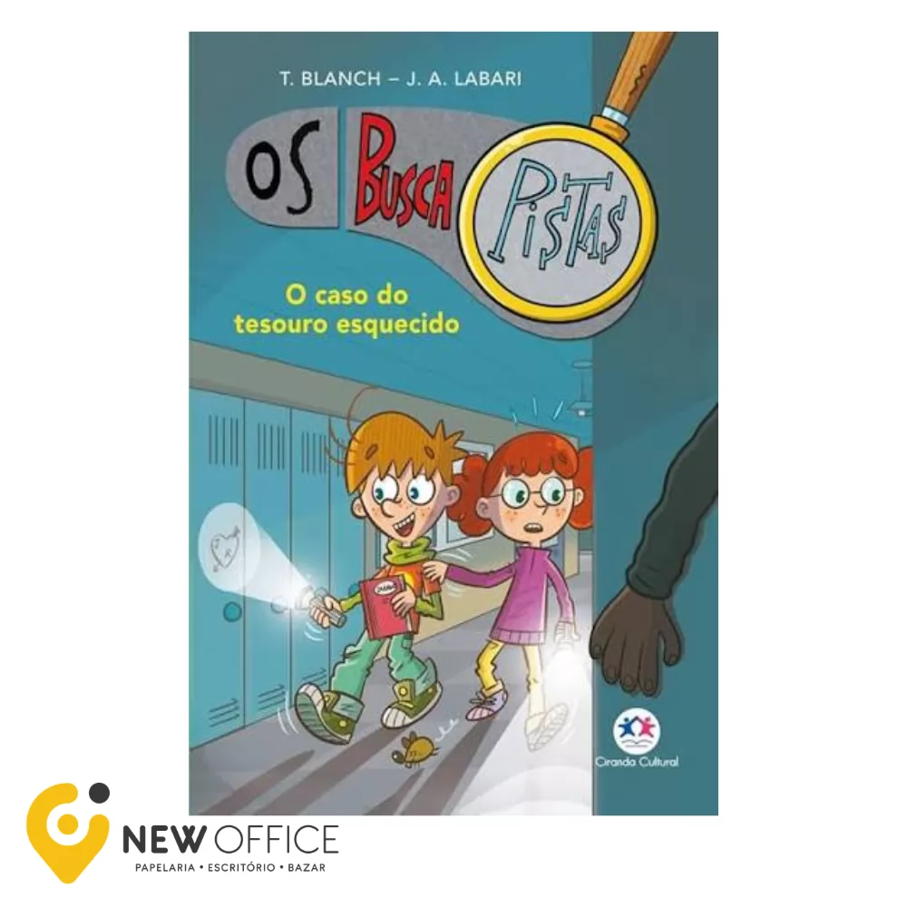 LIVRO - OS BUSCAPISTAS - O CASO DO TESOURO ESQUECIDO - LIVRO 9 - CIRANDA CULTURAL