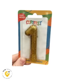 VELA RENEW GLITTER DOURADA 1 - CURIFEST