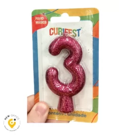 VELA RENEW GLITTER PINK 3 - CURIFEST