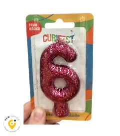 VELA RENEW GLITTER PINK 6 - CURIFEST