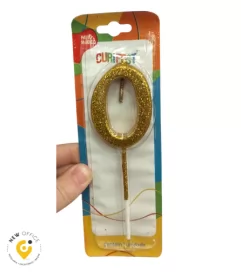 VELA UNIQUE GLITTER DOURADA 0 - CURIFEST