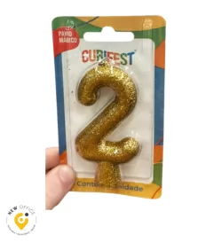 VELA RENEW GLITTER DOURADA 2 - CURIFEST