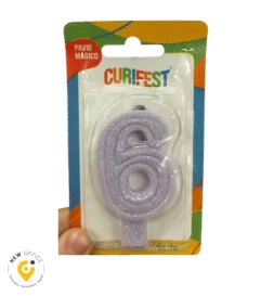VELA POP LILAS CANDY 6 - CURIFEST