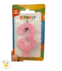 VELA POP ROSA CANDY 3 - CURIFEST