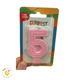 VELA POP ROSA CANDY 5 - CURIFEST