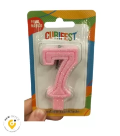 VELA POP ROSA CANDY 7 - CURIFEST