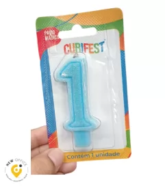 VELA POP AZUL CANDY 1 - CURIFEST
