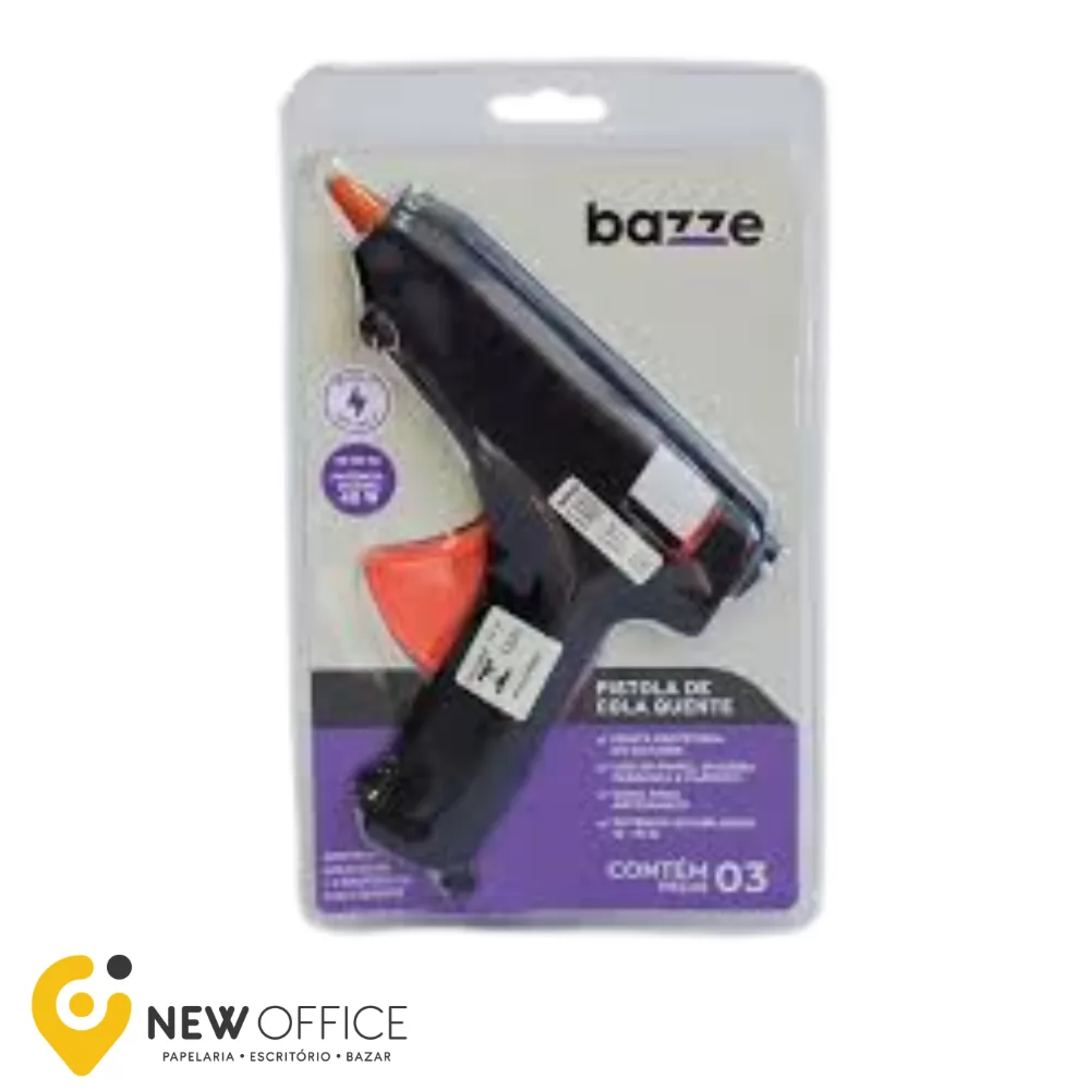 PISTOLA COLA QUENTE PEQUENA 10W BIVOLT- BAZZE