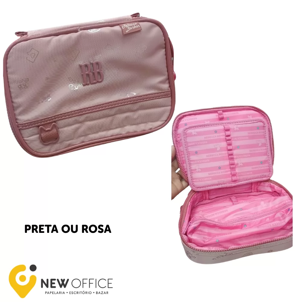 ESTOJO BOX REBECCA BONBON ESCRITA HOLOG. - UP